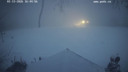 Sjezdovka, panorama východ