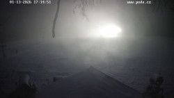 Sjezdovka, panorama východ