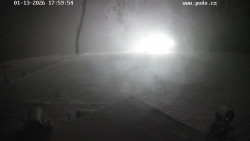 Sjezdovka, panorama východ