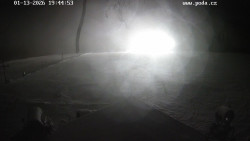 Sjezdovka, panorama východ