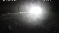 Sjezdovka, panorama východ