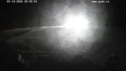 Sjezdovka, panorama východ