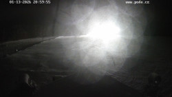 Sjezdovka, panorama východ