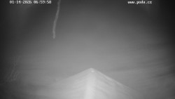 Sjezdovka, panorama východ