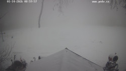 Sjezdovka, panorama východ