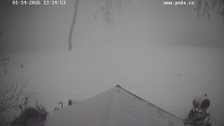 Sjezdovka, panorama východ