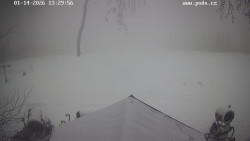 Sjezdovka, panorama východ