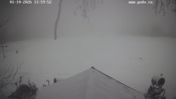 Sjezdovka, panorama východ