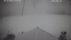 Sjezdovka, panorama východ