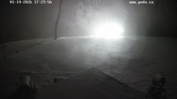 Sjezdovka, panorama východ