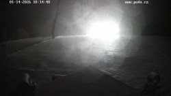 Sjezdovka, panorama východ