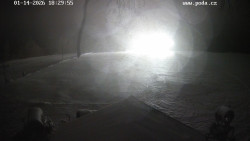 Sjezdovka, panorama východ