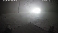 Sjezdovka, panorama východ