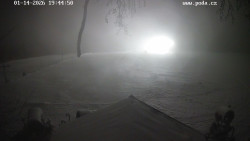 Sjezdovka, panorama východ