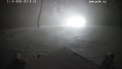 Sjezdovka, panorama východ