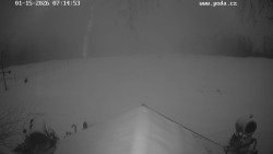 Sjezdovka, panorama východ