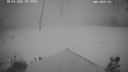 Sjezdovka, panorama východ