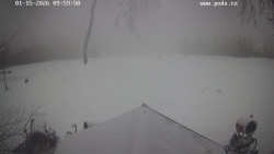 Sjezdovka, panorama východ