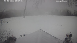 Sjezdovka, panorama východ