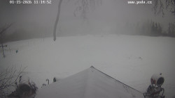 Sjezdovka, panorama východ