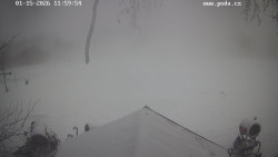 Sjezdovka, panorama východ