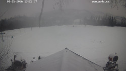 Sjezdovka, panorama východ