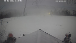 Sjezdovka, panorama východ