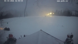 Sjezdovka, panorama východ