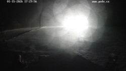 Sjezdovka, panorama východ