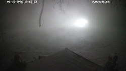 Sjezdovka, panorama východ