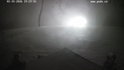 Sjezdovka, panorama východ