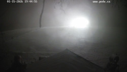 Sjezdovka, panorama východ