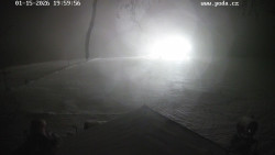 Sjezdovka, panorama východ