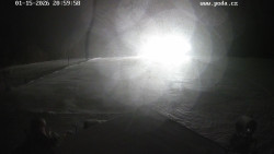 Sjezdovka, panorama východ