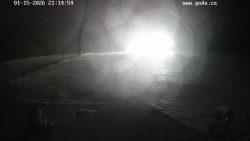 Sjezdovka, panorama východ