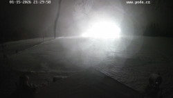 Sjezdovka, panorama východ