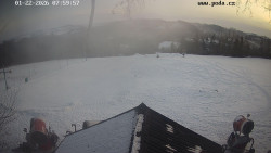 Sjezdovka, panorama východ