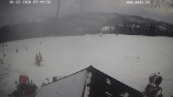 Sjezdovka, panorama východ