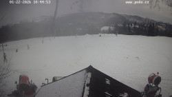 Sjezdovka, panorama východ