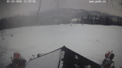 Sjezdovka, panorama východ