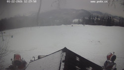 Sjezdovka, panorama východ