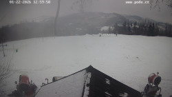 Sjezdovka, panorama východ