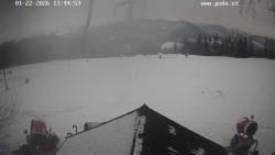 Sjezdovka, panorama východ