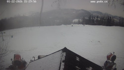 Sjezdovka, panorama východ