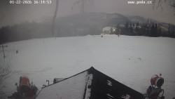 Sjezdovka, panorama východ