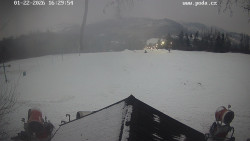 Sjezdovka, panorama východ