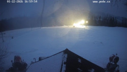 Sjezdovka, panorama východ