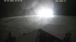 Sjezdovka, panorama východ