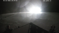 Sjezdovka, panorama východ