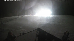 Sjezdovka, panorama východ